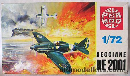 Supermodel 1/72 Reggiane RE-2001, 10-003 plastic model kit